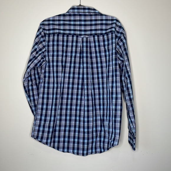 Haggar Button Up Long Sleeved Dress Shirt - Picture 8 of 8